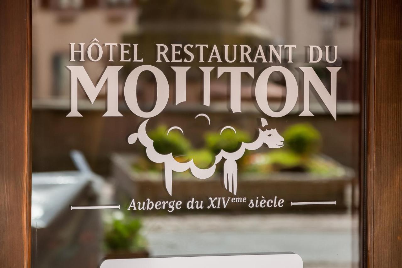 Logis Hotel-Restaurant Du Mouton ريبوفيل المظهر الخارجي الصورة