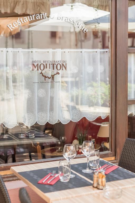 Logis Hotel-Restaurant Du Mouton ريبوفيل المظهر الخارجي الصورة